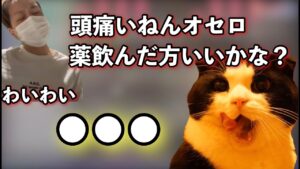 オセロとの会話を試みるも通じずイライラするわいわい【アイドルマネージャー】