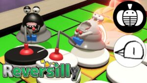 「オセロ星人」を操ってオセロするゲームがめっちゃ面白い｜Reversilly