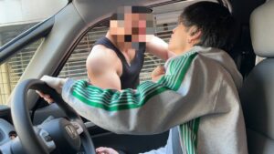 煽り運転されて喧嘩になりました、、