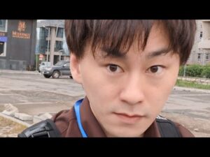 勝負の朝！会場まで歩く間だけ